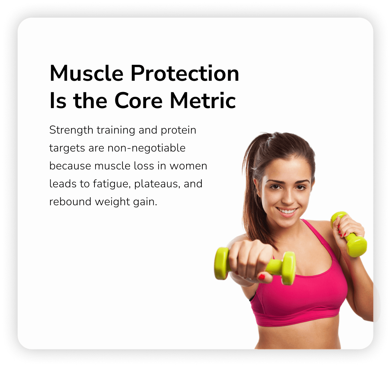 Muscle Protection Is the Core Metric
